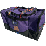 AOS Australian Made Deluxe Canvas Purple Canvas Gear Bag - 85L