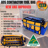 AOS Contractor PVC Tool Bag w/ Removable Divider