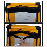 AOS Deluxe A4 Portrait PVC Document Log Book Permit Holder  2 Colours!