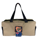 AOS Deluxe Canvas Toiletries Bag w/Mesh Storage Pockets