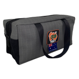 AOS Deluxe Canvas Toiletries Bag w/Mesh Storage Pockets