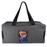 AOS Deluxe Canvas Toiletries Bag w/Mesh Storage Pockets
