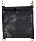 AOS Australian Made Canvas camp kitchen storage pouch with clear front 28cm Wide