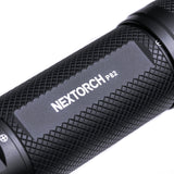 Nextorch Rechargeable Torch Ultra Long Range, Glass Breaker, Battery Indicator, Turbo Mode