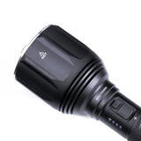 Nextorch Rechargeable Torch Ultra Long Range, Glass Breaker, Battery Indicator, Turbo Mode