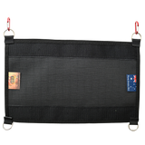 AOS Australian Made Canvas camp kitchen storage pouch with clear front 40cm Wide