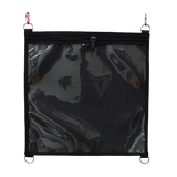 AOS Australian Made Canvas camp kitchen storage pouch with clear front 40cm Wide