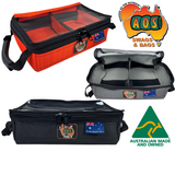 AOS Canvas 4WD Compact Under Seat Storage Bag with Clear Top 11cm