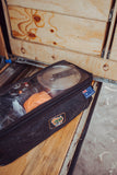 AOS Canvas 4WD Compact Under Seat Storage Bag with Clear Top 11cm