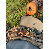 AOS AUS Made Fire Wood Bag with Lge Front Zip Pocket