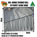 AOS Spanner Rolls Small, Standard, Medium, Large