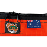 AOS Canvas 4WD Compact Under Seat Storage Bag with Clear Top 11cm