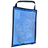 AOS TUSKER Canvas A3 Map schematic Storage Bag
