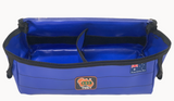 AOS PVC 4WD Marine Cargo Storage Drawer Bag with Clear Top 16cm - Blue