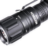 Nextorch Rechargeable Compact Duty Torch, Strobe & Metal Tail Switch