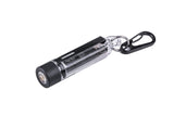 Nextorch Compact Keychain Torch Rechargeable, Pocket/Cap Clip