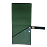 AOS Australian Made Canvas Knife, Tool & Utensil Wrap Roll W/ Clear Front  - Touch Tape Closure