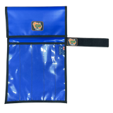 AOS Australian Made Marine PVC Knife, Tool & Utensil Wrap Roll W/ Clear Front - Touch Tape Closure
