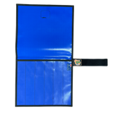 AOS Australian Made Marine PVC Knife, Tool & Utensil Wrap Roll W/ Clear Front - Touch Tape Closure