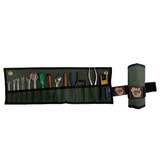 AOS General Tool Roll, Stubby Spanner Roll  Small 14 Pockets