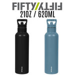 Fifty-Fifty 21oz Double Wall Vacuum Insulated S/S Bottle