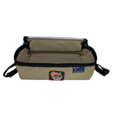 AOS Cargo Storage Bag Small Compact with Clear Top – Coyote Tan Canvas
