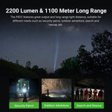 Nextorch P82C 2200 Lumen Long-Range Flashlight | High-Powered LED Torch with 1,000m Beam Distance and Waterproof Design image 4