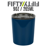 Fifty-Fifty 9oz Double Wall Vacuum Insulated Square Tumbler