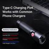 Nextorch ED20 4Tool Rechargeable Flashlight | 2,200 Lumens USB‑C EDC - 10 YEAR WARRANTY