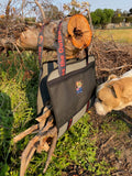 AOS AUS Made Fire Wood Bag with Lge Front Zip Pocket