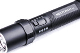 Nextorch P-Series Rechargeable Torch High Output, 5 Modes, Glass Breaker, Power Status Indication, Turbo Mode