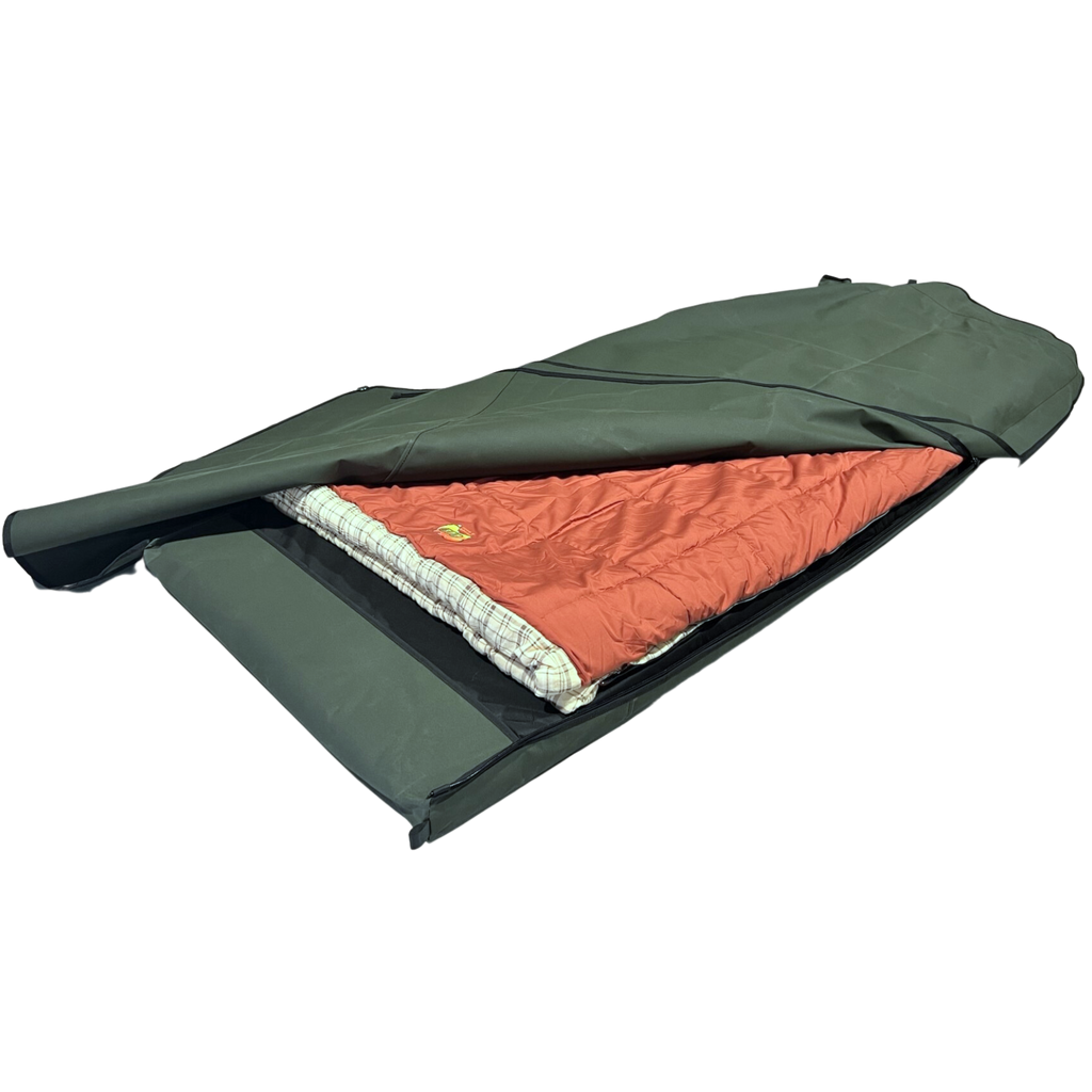 AOS AUSTRALIAN MADE TRADITIONAL STD CANVAS SWAG – Aussie Outback Supplies