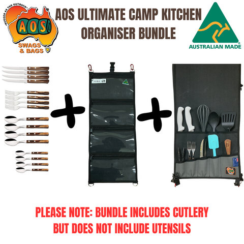 AOS Ultimate Camp Kitchen Organiser Bundle