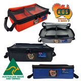 AOS Canvas 4WD Compact Under Seat Storage Bag with Clear Top 11cm
