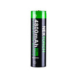 Nextorch 21700 Rechargeable Lithium Battery 4800 MaH, USBC Charge