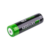 Nextorch 21700 Rechargeable Lithium Battery 4800 MaH, USBC Charge