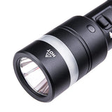 Nextorch C61 Dual Beam Flashlight 3,500 Lumen Spot & 360° Flood with Stepless Dimming