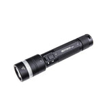 Nextorch C61 Dual Beam Flashlight 3,500 Lumen Spot & 360° Flood with Stepless Dimming