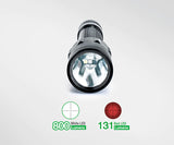 Nextorch Dual-Light Torch, White/Red Light, 360 Rotation