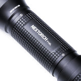 Nextorch Rechargeable Torch Long Range, Strobe & Metal Tail Switch, LEP White Laser