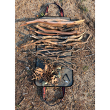 AOS AUS Made Fire Wood Bag with Lge Front Zip Pocket