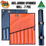 AOS Jumbo Spanner Roll, Tool Wrap – Large 7 Pocket