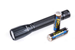 Nextorch Compact Lightweight Torch, AA Batteries, Lanyard, Tail Cap Switch