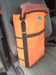 AOS Fire Blanket Storage Bag – Orange Canvas DFES SES DEC