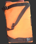 AOS Fire Blanket Storage Bag – Orange Canvas DFES SES DEC