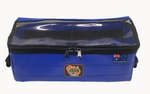 AOS PVC 4WD Marine Cargo Storage Drawer Bag with Clear Top 16cm - Blue