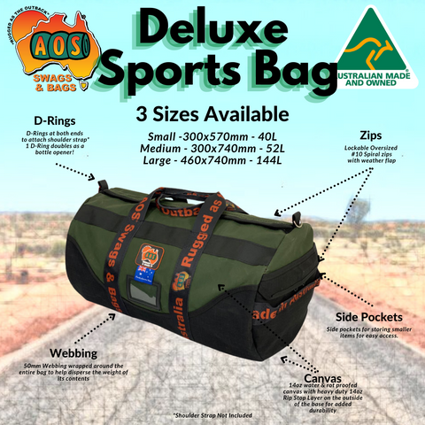 Large sports bags australia cheap