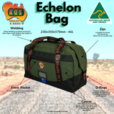 AOS Australian Made Deluxe Echelon Bag, 46L – 2 Colours