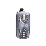 Nextorch Compact Rechargeable Safety Light, Wh/Yl/Gr/Rd/Rd & Bl Emergency Signal, Helmet/Molle Mount