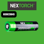 Nextorch 21700 Rechargeable Lithium Battery 5000 MaH, USBC Charge